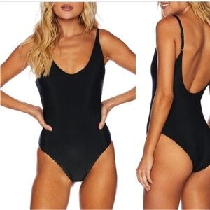Beach Riot Reece ribbed one piece swimsuit